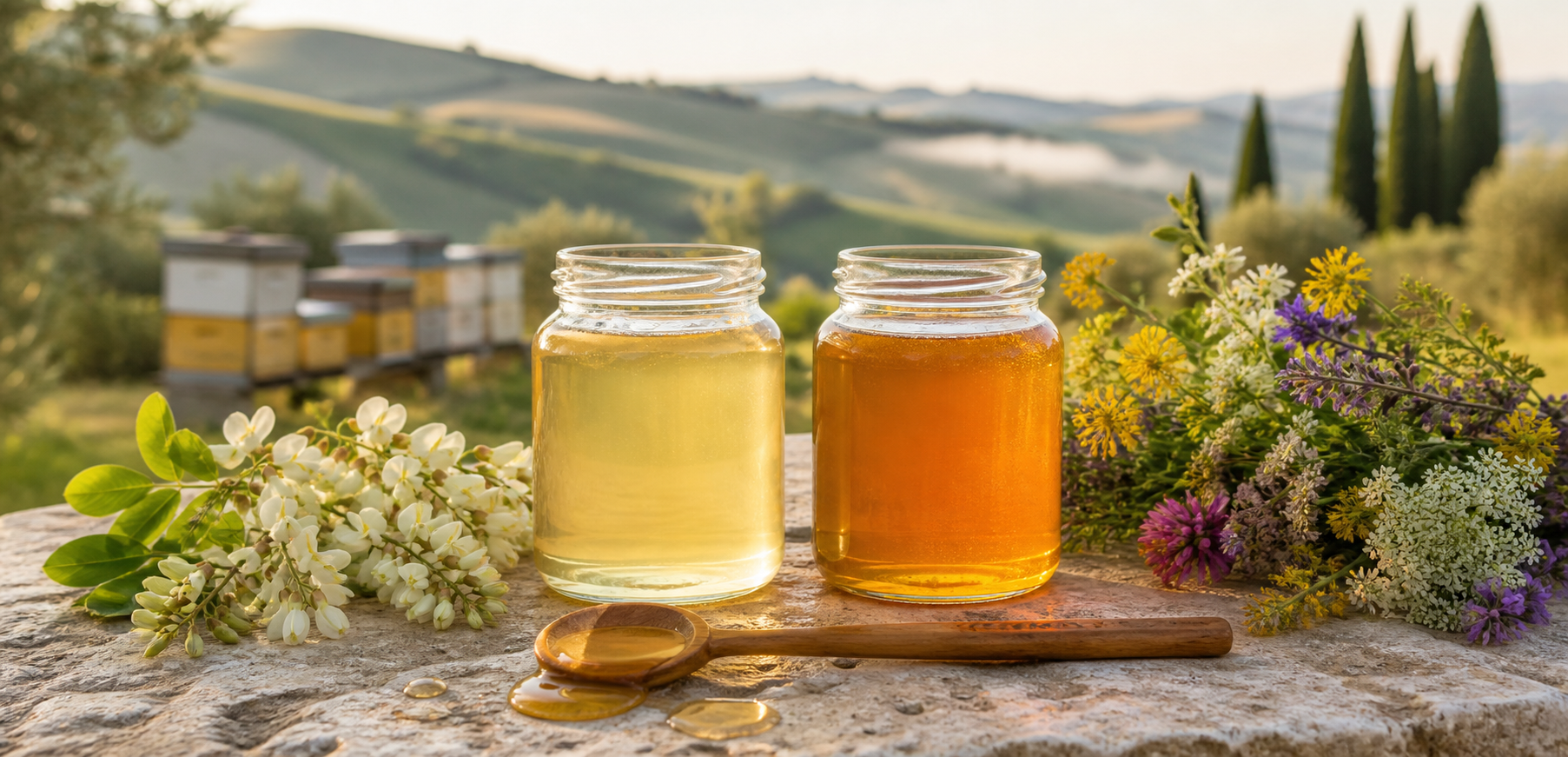 Acacia Honey vs Wildflower Honey: Taste, Texture and How to Choose