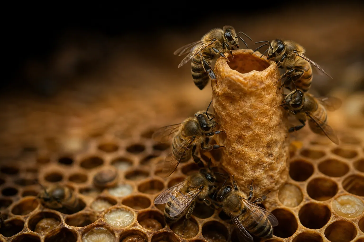 How Does a Bee Become a Queen? Egg to Adult